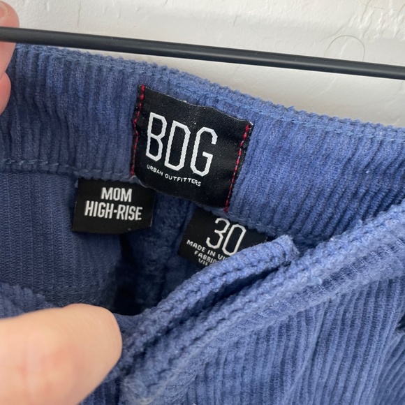 BDG Corduroy Mom High Rise Tapered Baggy Hipster Hippie Boho Artsy Hip Pants - Picture 8 of 10